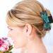 TOVINANNA Western Hair Claw Clips Leather Turquoise Pattern Hair Clips Square Jaw Clips Ponytail Holders Women Girls Hair Accessories - Buy Online on GoSupps.com