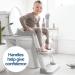 Adjustable Potty Training Ladder with Cushioned Seat - Collapsible, Non-Slip, Splash Guard - Jool Baby - Buy Online on GoSupps.com