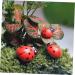 ABOOFAN 900 Pcs Car Decor Car Ornament Car Trim Decor for Car Model Car Decor Toy Decorate Potted Plant Succulent Plants Ladybug - Buy Online on GoSupps.com