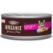 Castor & Pollux Organix Grain Free Organic Turkey Recipe All Life Stages Canned Cat Food (24) 5.5oz cans, 132 Ounce Pate Grain Free Turkey 5.5 Ounce (Pack of 24)