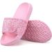Minbeit Pink Kids Beach Slippers - Slip-Proof Summer Bathing Shoes for Boys & Girls EU Size 35 - Buy Online on GoSupps.com