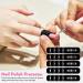 NOLITOY 100 Sheets Nail Polish Protector for Fingers U-shape Tape Polish Guards Nail Arts Peel Off Sticker Cuticle Protectors - Buy Online on GoSupps.com