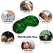 Green Raster Symbols Playing Cards Sleep Mask - Adjustable Strap, Blocks Light, Ideal for Travel - Men and Women - Buy Online on GoSupps.com