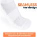 Viasox EasyStretch Diabetic Socks for Men & Women - Non Binding Seamless Toe Loose Fit - 3 Pack Large Black - Comfort & Style for Diabetic Care - Buy Online on GoSupps.com