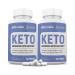 (2 Pack) Microbio Keto ACV Pills 1275MG Keto Support Blend Capsule Alternative to Keto ACV Gummies Formulated with Apple Cider Vinegar Extra Virgin Olive Oil Powder Green Tea Leaf 120 Capsules