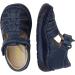 Falcotto Laguna VL Closed-Toe Fisherman Leather Sandals - Blue (Size 3 UK) - Buy Online on GoSupps.com