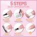 Modelones Poly Nail Gel Kit - 6 Colors Builder Gels Extension Gel Kit with Slip Solution - Professional All-in-One French Pink Set - Buy Online on GoSupps.com