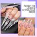 Saviland 5 in 1 Clear Builder Base Gel - Nail Strengthener for Broken Nails - 15ml UV/LED Gel - Buy Online on GoSupps.com