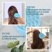 2-in-1 Scalp Massage Brush & Peeling Body Brush for Hair Growth - Soft Silicone Suitable for All Skin Types Blue - Perfect for Kids Women & Men (10.5cm) - Buy Online on GoSupps.com
