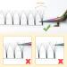 B&Q 6D-C-0.10-14 Long Stem Pre Made Fans Lash Extensions 0.07 0.10 C D Curl Volume Fan Lashes 14mm - Buy Online on GoSupps.com