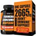 One Vegan Turmeric Curcumin with Black Pepper/Tumeric Curcumin Supplements (Turmeric Capsules) as 20X Max Absorption Joint Support Supplement of 2665mg Curcumin for Joint Health (2-Mons)