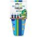 Ello Kids 12oz Chameleon Color Changing Cups - Reusable Plastic Cups with Lids and Straws - 4 Pack - Rainforest - Buy Online on GoSupps.com