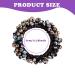 Lusofie Rhinestone Hair Ties - Set of 3 Crystal Elastic Scrunchies for Women and Girls - Buy Online on GoSupps.com