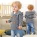 Mimixiong Baby Boy Hooded Cardigan: Long Sleeve Grey Coat (18-24 Months) - Buy Online on GoSupps.com