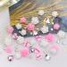 RUNRAYAY Pink 3D Flowers Nail Charms and Diamonds for Acrylic Nails - Heart Rhinestones Nail Art Jewels for Women - DIY Nail Decorations - Buy Online on GoSupps.com