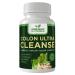 Colon Cleanse - Natural Solution to Colon Health - Natural Laxative - Constipation Relief - Gut Detox - Probiotics - Starts Working in 24 Hours - Supports Natural Bowel Rhythms (1 Bottle 60 Count)