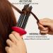 Curling Roll Comb Curling Hair Comb Anti Slip Curling Wand Air Volume Combs Heatless Curling Wand Comb Heatless Curling Wand Comb - The Ultimate Curly Hair Styler Tool (Red) - Buy Online on GoSupps.com