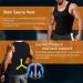 BODYSUNER Sauna Sweat Vest for Men | Waist Trainer Compression Tank Top | Blue L/XL - Buy Online on GoSupps.com