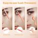 3 Styles Eyelash Tweezers Set Stainless Steel Eyebrow Tweezers Eyelash Curler Eyelash Applicator Tool Eyelash Tweezers Suitable for Beginners Girls and Makeup Artist Gold - Buy Online on GoSupps.com