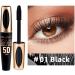 FantasyDay Colored Mascara 5D Silk Fiber Lash Black Mascara Longer & Thicker Lashes Waterproof Clump-Free Long-Lasting Smudge-proof 1 g (Pack of 1) - Buy Online on GoSupps.com