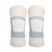 Compression Knee Sleeve | Light Gray Elastic Knee Brace | Sweat Absorbent & Nonslip | Breathable Fitness Support (M) - Fast International Shipping - Buy Online on GoSupps.com