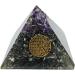 Buy Large Amethyst Orgone Pyramid - EMF Protection & Meditation Energy Generator | Healing Crystals for International Shipping - Buy Online on GoSupps.com
