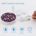 Buy Indian Elefpants & Paisleys Round Contact Lens Case | Portable Cute Storage Box with Mirror Shop Internationally - Buy Online on GoSupps.com