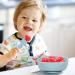 Lanjue Silicone Suction Bowl Set for Baby Toddler | BPA Free Non Slip Weaning Bowl with Spoon & Fork | Blue - Buy Online on GoSupps.com