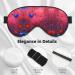 Abstract Heart Print Unisex Sleep Mask | Double-Sided Eye Mask for Sound Sleep & Skin Care - Shop Now - Buy Online on GoSupps.com