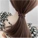 Grutyopkn Velvet Spiral Hair Ties 4 Pack - Elastic No Crease Ponytail Bands for Women - Multi-colored - Buy Online on GoSupps.com