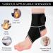 Ankle Brace for Sprained Ankle | Adjustable Compression Support for Men & Women | Achilles Tendonitis & Plantar Fasciitis Relief - One Size Grey - Buy Online on GoSupps.com