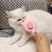 ZNOKA Cat Dog Grooming Brush - Self Cleaning Shedding & Massage Comb for Cats/Dogs with Short, Medium & Long Hair - Pink - Buy Online on GoSupps.com