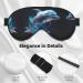 Unique 3D Dolphin Print Eye Mask | Soft Unisex Sleep Shade for Travel & Yoga - Buy Online on GoSupps.com