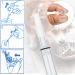 2-Piece Pet Pill Syringe Set for Cats, Dogs, Birds - Reusable Feeding Dispenser with Safety Soft Tip - Pet Piller Gun Tool Kit - White - Buy Online on GoSupps.com