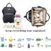 Approach Multifunctional Mom Backpack | Waterproof Diaper Bag with Large Capacity Diaper Pad Stroller Belts & USB Connection - Bodian Schwarz - Buy Online on GoSupps.com