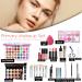 Complete Make-Up Set for Beginners & Professionals | All-in-One Kit with Brushes Lip Gloss & Eyeshadow | Perfect Cosmetic Gift Set for Girls & Women - Buy Online on GoSupps.com