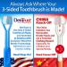 Buy Original 3-Sided DenTrust Toothbrush - Clinically Proven Electric Brush 6-Pack for Adults - Best International Shipping - Buy Online on GoSupps.com