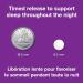 Webber Naturals Melatonin Extra Strength 5 mg 60 Timed Release Tablets For Sleep Support Vegan - Buy Online on GoSupps.com