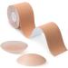 Skin-Friendly & Waterproof Boob Tape for Breast Lift - Beige | Perfect for Large Breasts - Buy Online on GoSupps.com