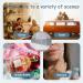 Roucerlin 6 Pcs Clear Empty Card Mini Fine Mist Spray Bottles Refillable Travel Misting Spray Bottles Portable Water Mist Bottle Sprayer Perfume Atomizer Containers for Face Hair (1.69 Oz & 1.28 Oz) - Buy Online on GoSupps.com