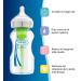 Dr. Brown's Anti-Colic Wide Mouth Baby Bottle - 270 ml Green 0+ Months | International Shipping Available - Buy Online on GoSupps.com