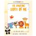 KiddosArt Baby Memory Book: Keepsake Journal & Scrapbook for Boy or Girl | Record First 5 Years | 72 Pages with Monthly Stickers | Happy Animals Theme - Buy Online on GoSupps.com