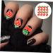 FRCOLOR 180 Pcs Nail Fruits Decoration Cute Lip Gloss Tool Nail Decoration Fruit Slices Cherry Fruit Flatback Lip Gloss Kit to Nail Art Charms Hair Red Resin Nail Supplies Strawberry 3d - Buy Online on GoSupps.com