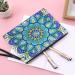 Domybest Women's Wallet - Diamond Painting Mandala Clutch Leather Travel Bag with Card Compartment & Cosmetic Pouch - Blue - Buy Online on GoSupps.com