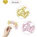 MonMon & Craft It's a Girl Cupcake Toppers - Baby Shower Cupcake Toppers - Girls 1st Birthday - Gender Reveal Party Cupcake Decorations - Glitter 24 Pcs - Buy Online on GoSupps.com