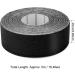Kinesiology Tape - 1 Roll Cotton Elastic Athletic Tape for Injuries & Muscle Support - Black Adhesive Sports Bandage - Buy Online on GoSupps.com