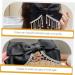 FRCOLOR Bow Hairpin Womens Hair Accessories Black Hair Clips Hair Accessories for Women Goody Hair Clips for Women For Hair Tiara Female Hairpin Tassel Yang Ying Rhinestones - Buy Online on GoSupps.com