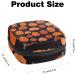 Guantierendiy Halloween Pumpkin Sanitary Napkin Storage Bag Large Capacity Menstrual Cup Pouch Girls Travel Portable Small Makeup Sanitary Pads Organizer Color 4 - Buy Online on GoSupps.com