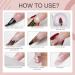 28g Acrylic Nail French Manicure Powder Set - White, Clear, Black, Nude | HJ-NAP016 (No.16) - Buy Online on GoSupps.com