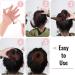68PCS Hair Bun Net & Styling Tools Kit - Ballet Nets, U Pins, Bobby Pins, Bands - Brown Bun Rings for Women & Girls - Buy Online on GoSupps.com